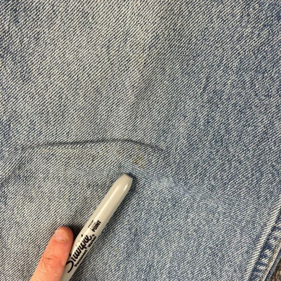 Vtg Levi's 517 Bootcut Denim Men's Jeans 33X34(30X33) Orange Tab USA - Picture 3 of 15